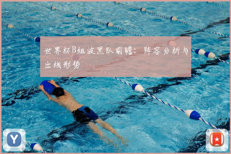世界杯B组波黑队前瞻：阵容分析与出线形势